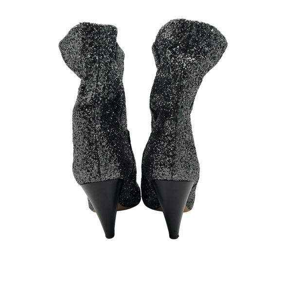 Isabel Marant Silver Printed Boots Size 11 - Picture 4 of 6